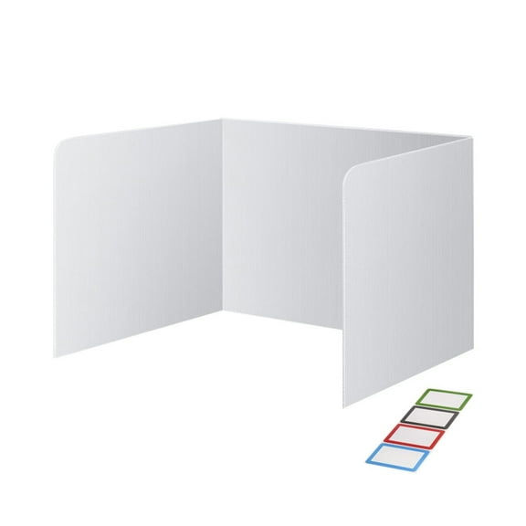 Desktop Privacy Divider for Student Desks and Classrooms – Easy to Clean Desk Dividers to Create Personal Space and Reduce Distractions