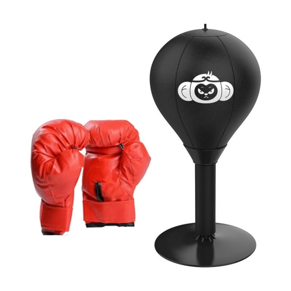 Desktop Punch Bag with Suction Cup | Stress Boxing Sandbag for Kids and Adults | Versatile Relaxation Toy for Home and Use