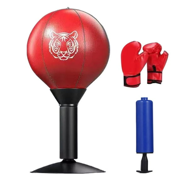 Desktop Punching Bag,2026 New Stress Buster with Suction Cup for Office Table and Counters,Heavy Duty Stress Relief Boxing Bag,Desk Boxing Punch Ball,Christmas Thanksgiving Gifts for Kids and Adults