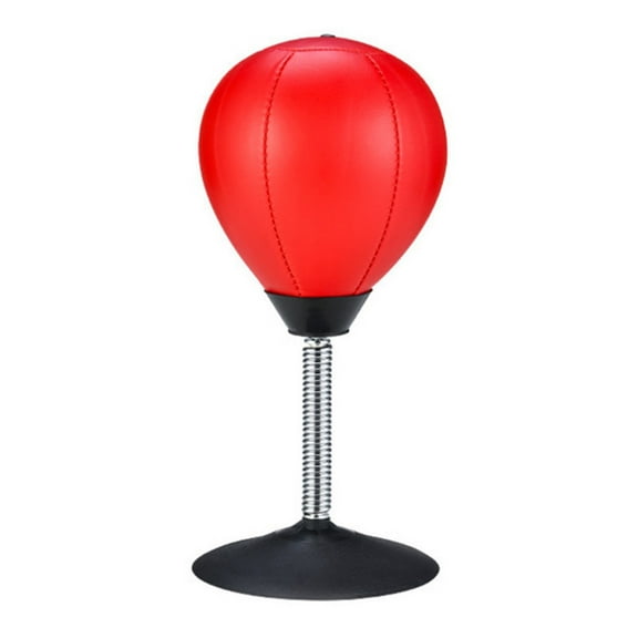 Desktop Punching Bag - Stress Buster with Suction Cup for Office Table and Counters - Heavy Duty Stress Relief Desk Punch Ball - Fun Gift for Party - Perfect for Kids and Adults