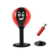 Desktop Punching Bag for Boxing Training Stress Fitness Speed Bag for Adults and Kids Suction Cup Base