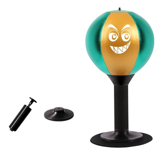 Desktop Punching Stress with Strong Suction Cup for Boxing Speed Training and Fitness Exercise at Home or Counter