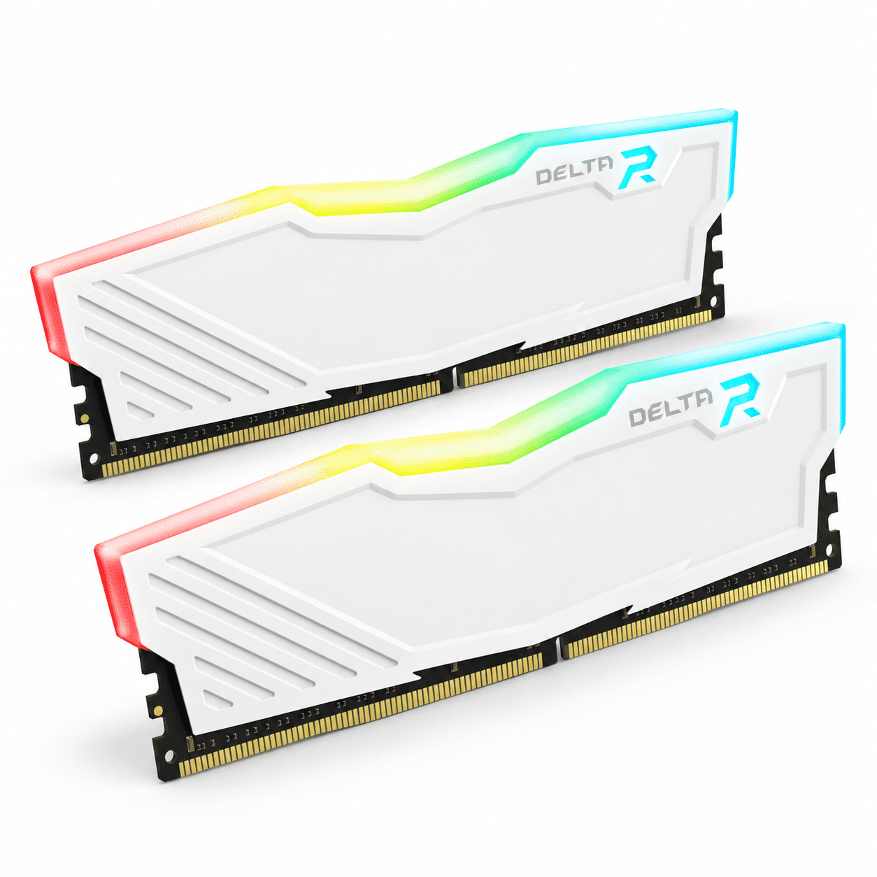 Desktop RAM Memory Module, White, 16GB (2x8GB), DDR4 3200MHz 16-18-18 ...