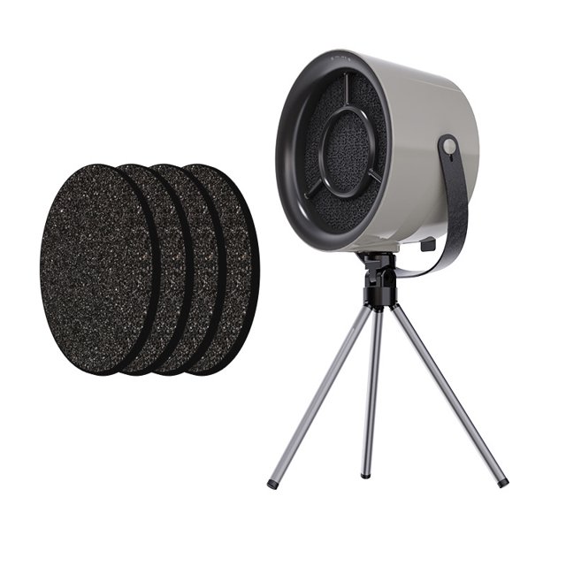 Desktop Range Hoods,Portable Kitchen Exhaust Fan with 3 Wind Speeds