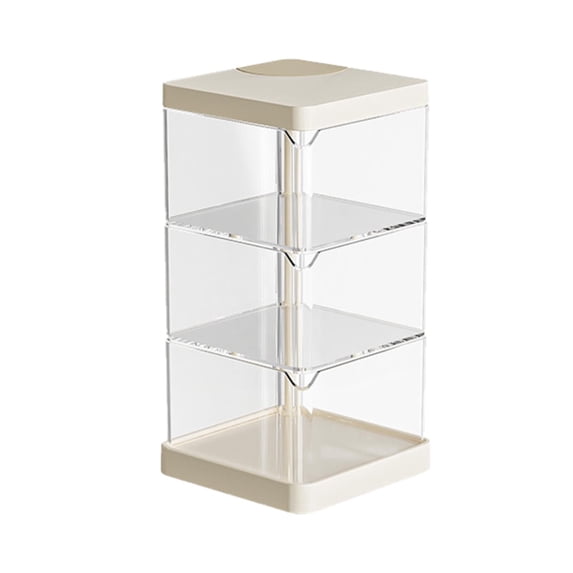 Desktop Rotating Storage Organizer for Stationery Jewelry Cosmetics and Household Small Objects - Functional -Purpose Rack