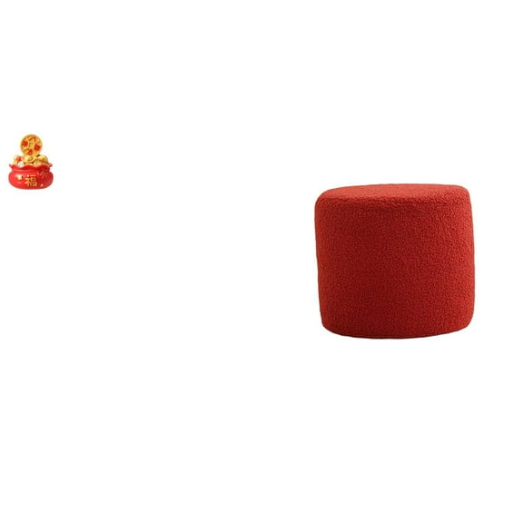 Desktop Sculpture Treasure Basin Statue Footstool Resin Material for Home Office Living Room Bedroom Decor