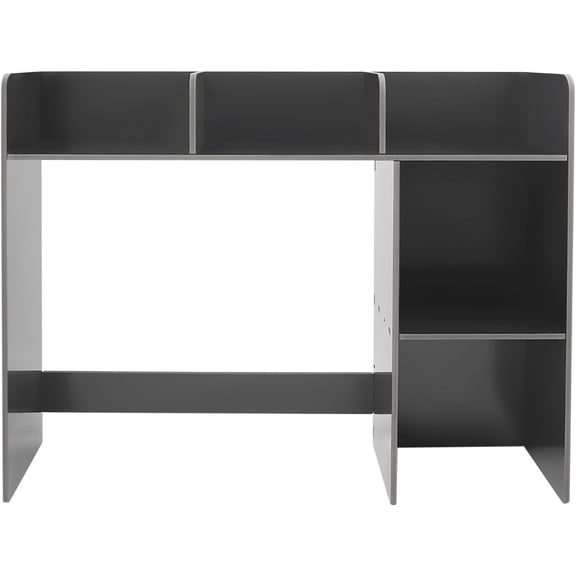 Desktop Shelf, Desktop Organizer, Desktop Rack, Desktop 3-Tier Display Rack, Desk Bookshelf Organizer, Desk Bookshelf Holder, Desktop Bookshelf Storage Rack, Desk Hutch for Home Office (Black)