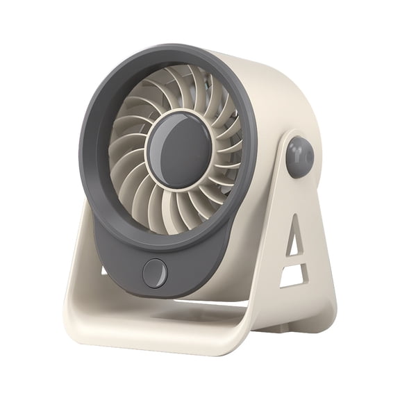 Desktop Small Fan, Quiet Plug-In Desk Fan with Adjustable Speed, Compact Personal Fan for Home Office Bedroom