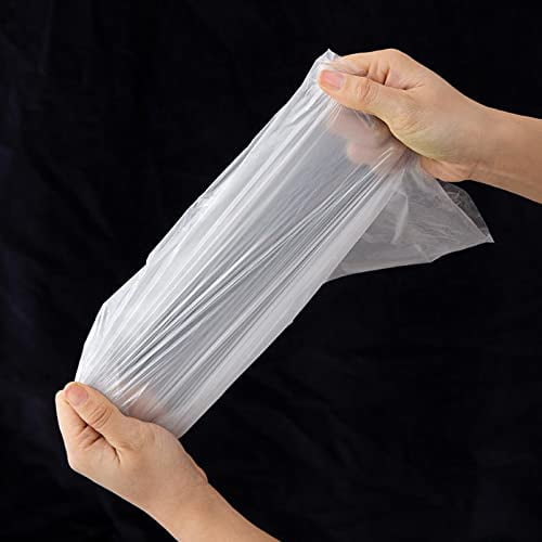 Desktop Small Garbage Bag Mini Trash Can Bag Suitable for Office, Bedroom, Desktop, 10 Rolls/200 Count, Gray