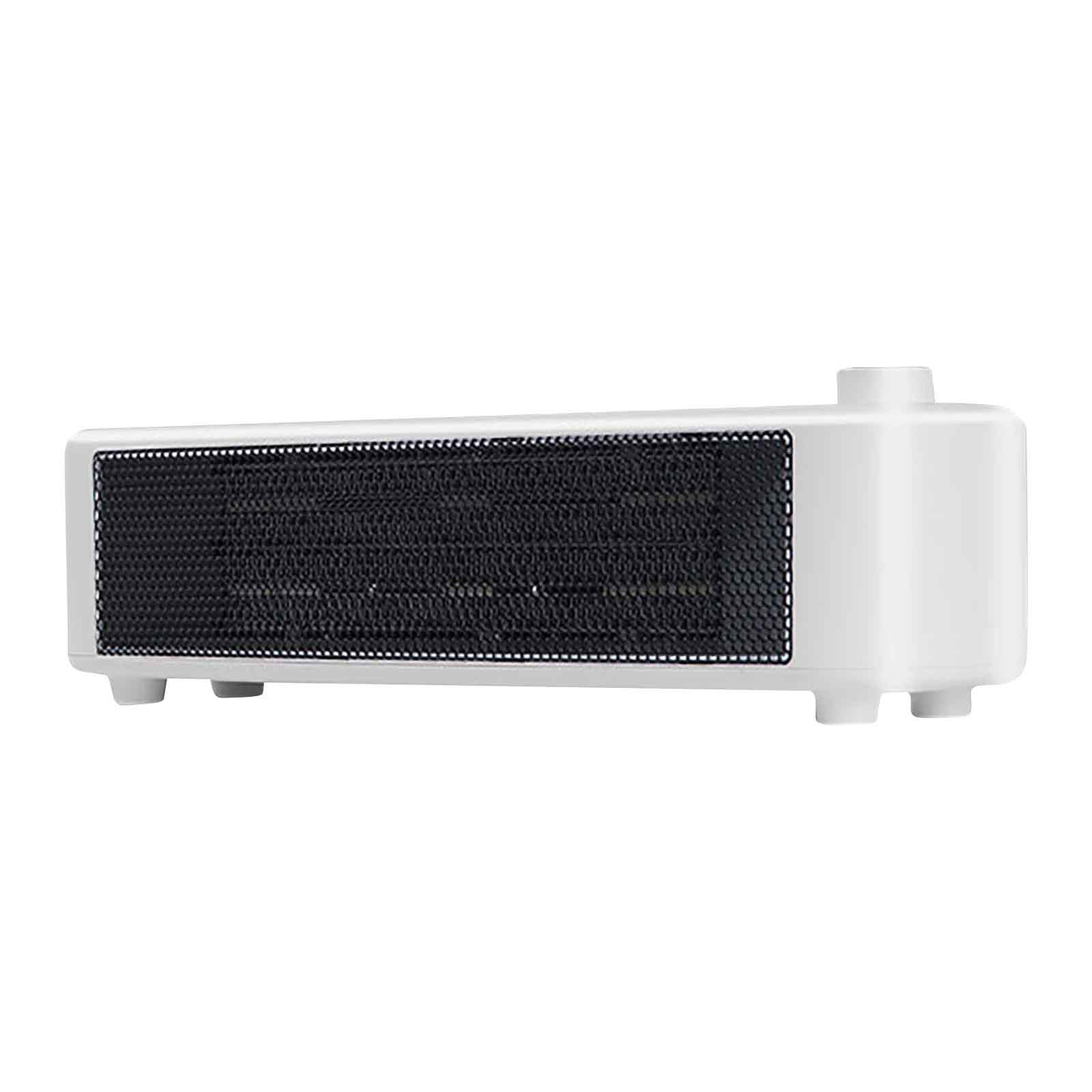 Desktop Small Heater Mini Office Indoor Portable Winter Foot and Hand Warmer Quiet 300W and 500W Energy Efficient Space Heater with Overheat Protection for Home and Work