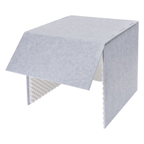 Desktop Soundproof Cover, Isolation Booth, Vocal Sound Absorbing Shield for recording studios, control rooms, offices, home studios,