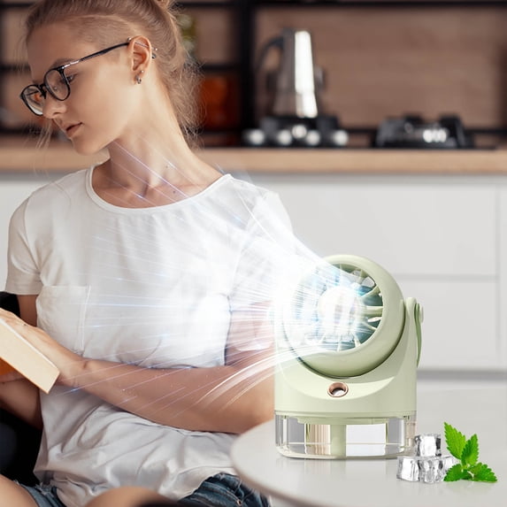 Desktop Spray Fan USB Charging And Dormitory And Office Fan