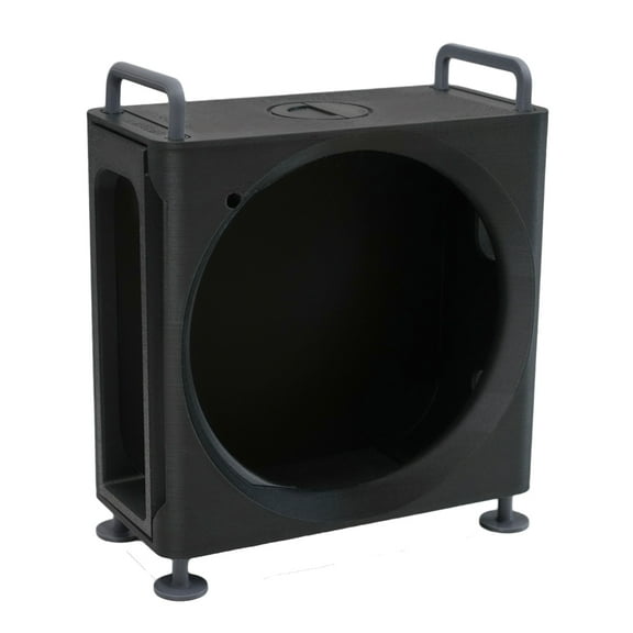 Desktop Stand for Mac Mini M4/M4 Pro 2024,Chassis Stand Case for Desktop Computer Host,3D Printed Vertical Protective Storage Holder Rack Accessories for Mac Mini M4/M4 Pro 2024