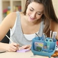 thumbnail image 1 of Desktop Stationery Storage Box, 18.8cm Creatives Pen Holder for Student Study Office, 1 of 5