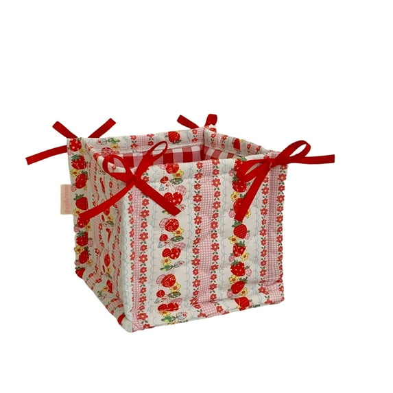 Desktop Storage Basket Snack and Sundries Storage Basket Cosmetic Organizer Bag