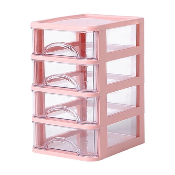 Desktop Storage Box Stackable Storage Cabinet Small Storage Drawers Plastic Organizers Stationery and Office Supplies