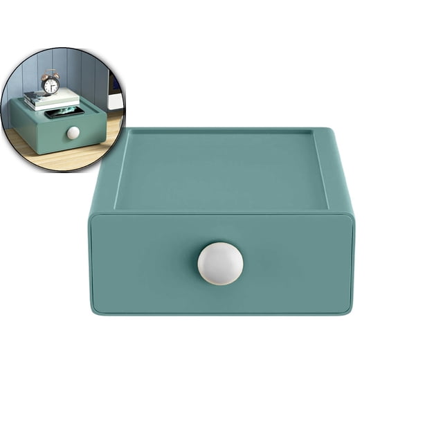 Desktop Storage Drawers, Stackable Desk Organizer with Drawers, Large Capacity Desktop Storage Box for Office, Room, Dorm, Bathroom