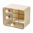 thumbnail image 1 of Desktop Storage Organizer with Drawers for Vanity, Workspace, Living Area, Multi Purpose Home Office Supply Organization Solution, 1 of 6