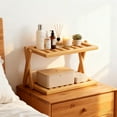 thumbnail image 1 of Desktop Storage Rack, 30cm 2 Layer Home Organization Rack for Teacups, 1 of 5