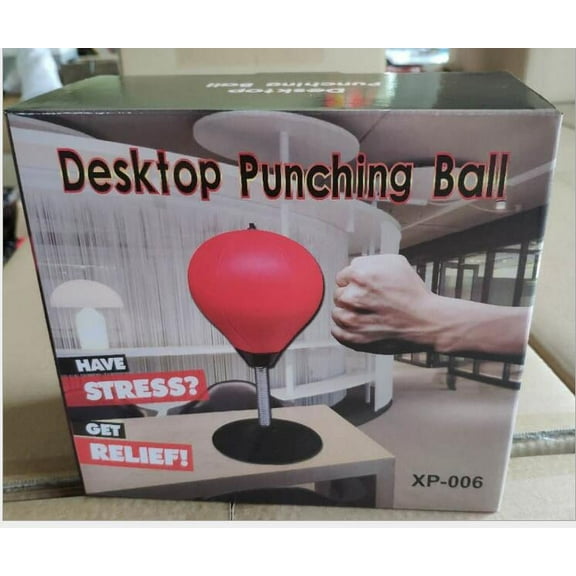 Desktop Stress Relieving Punching Bag .will make the perfect addition to your work desk .Simply release your stress