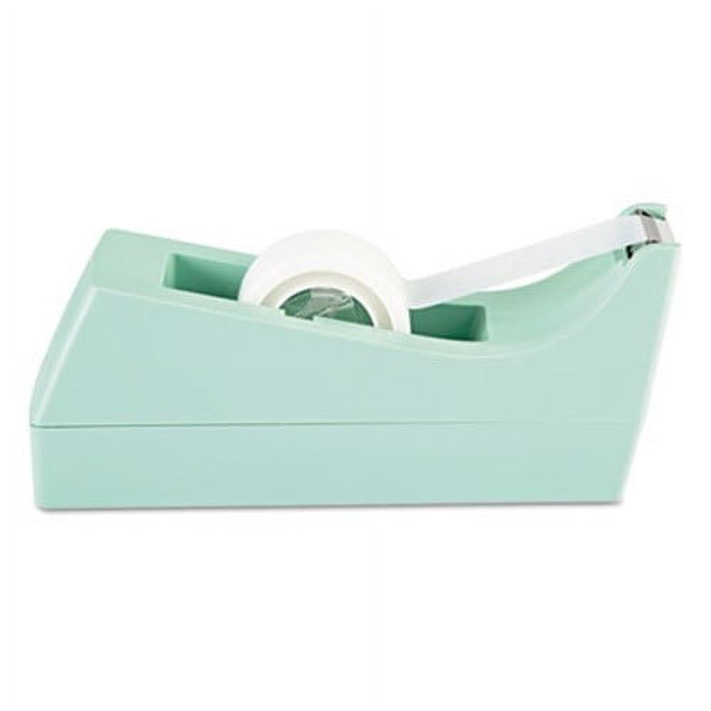 3M C38 Tape Dispenser, 1" Core Size, 3/4"x1500", Mint Green
