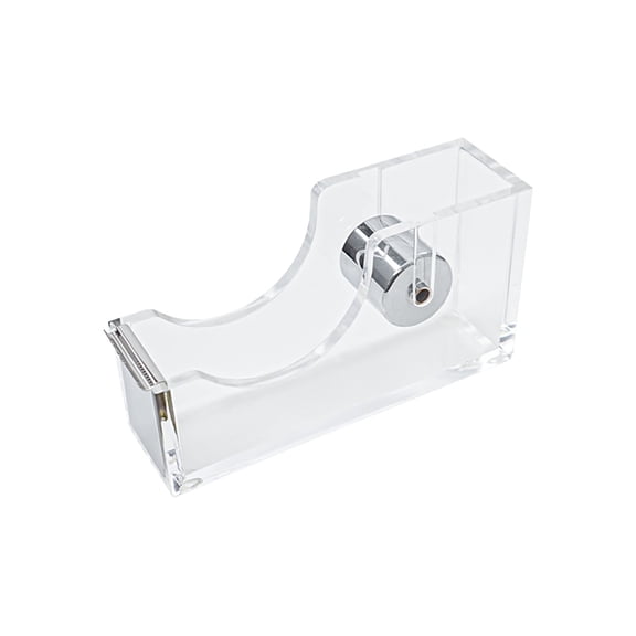 Desktop Tape Dispenser, Anti Skid Base Cutting Tool, Smooth Roller Tape Holder, 25mm Width Office Stationery Equipment, Household Packaging Accessory