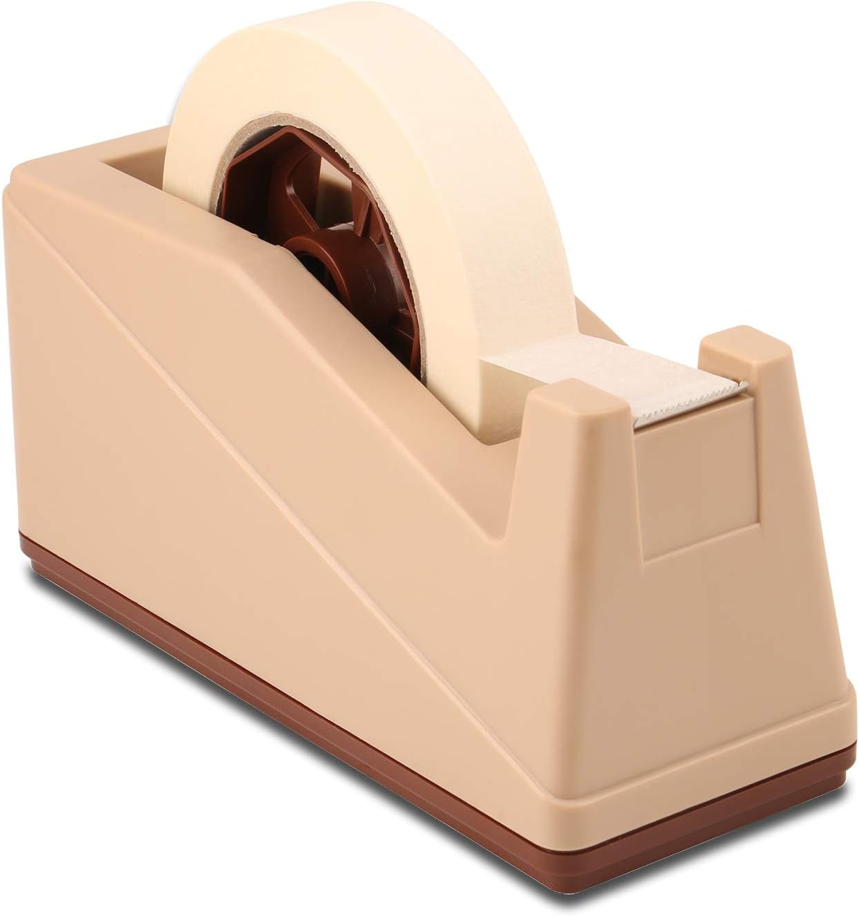Desktop Tape Dispenser Holder with Large 3-inch Core – For Masking, Heat Transfer, Painter’s, Freezer, and Kitchen Tapes