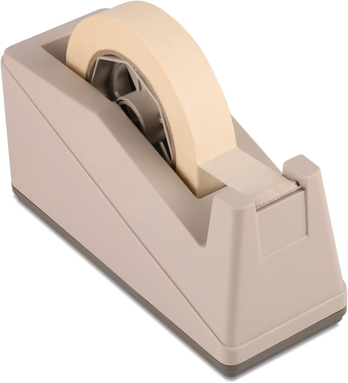 Desktop Tape Dispenser Holder with Large 3 inch Core for Masking, Heat Transfer, Painters, Freezer, Kitchen Tape