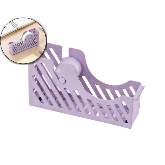 Desktop Tape Dispenser Non Skid Base Tape for Office Home, One Hand Operation Desk Tape Dispenser for Gift Wrapping(1 Inch Core)