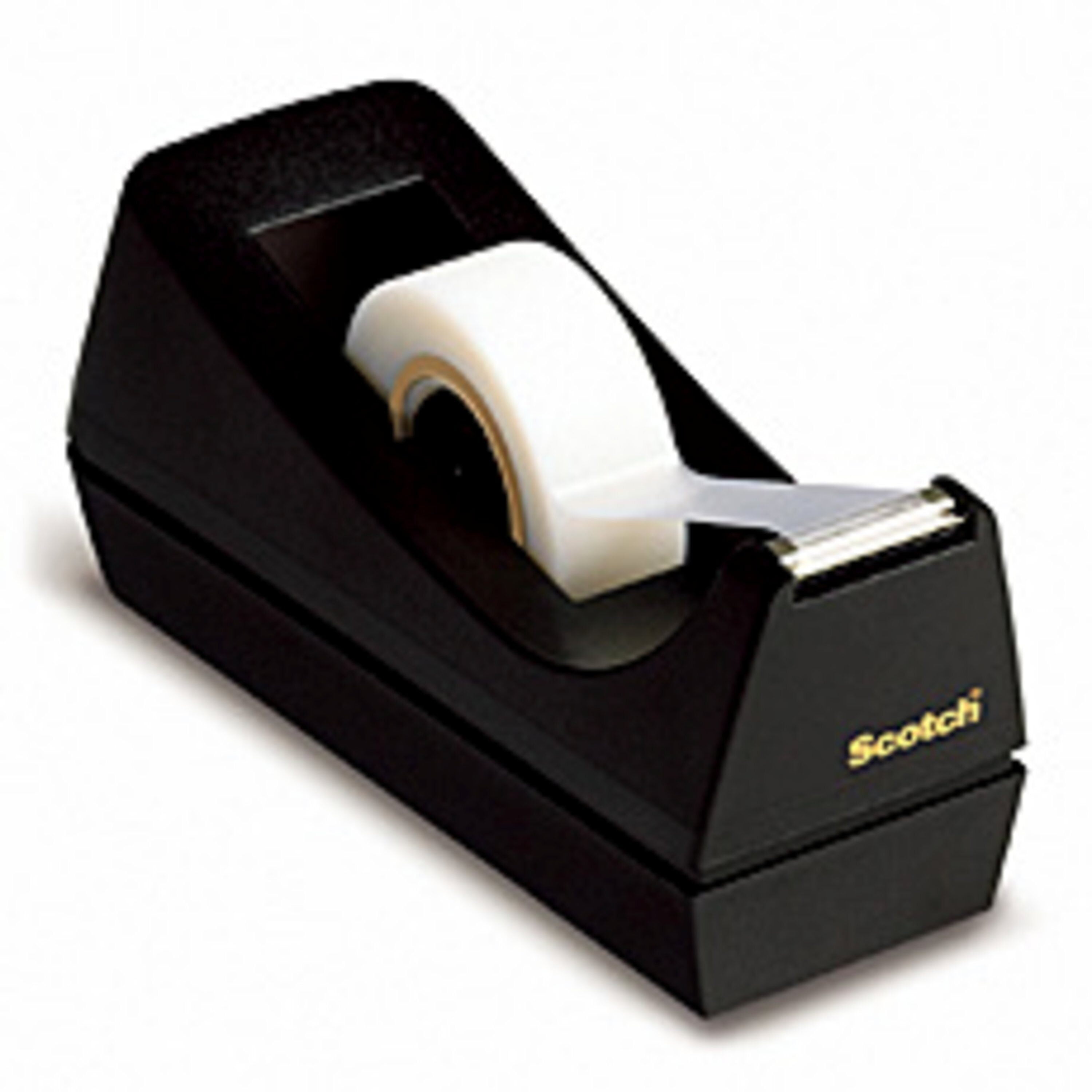 Manaloom Desktop Tape Dispenser - Non-Skid Base - Weighted Tape Roll Dispenser - Perfect for Office Home School (Tape Not Included) 2 Pack