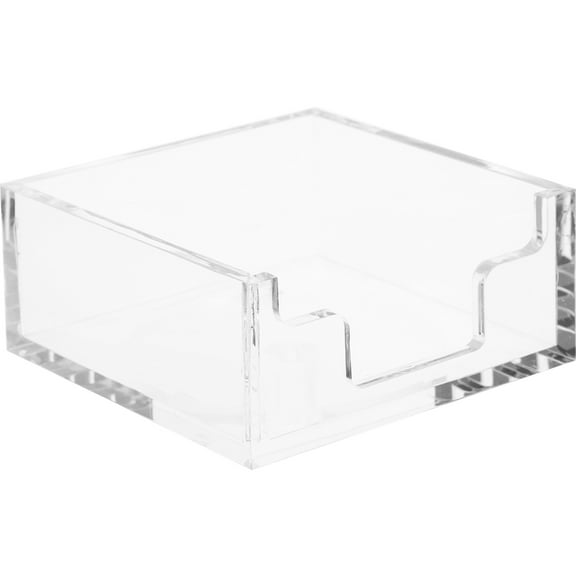 Desktop Tissue Box Clear Acrylic Napkin Holder for Kitchen Hotel Dining Table