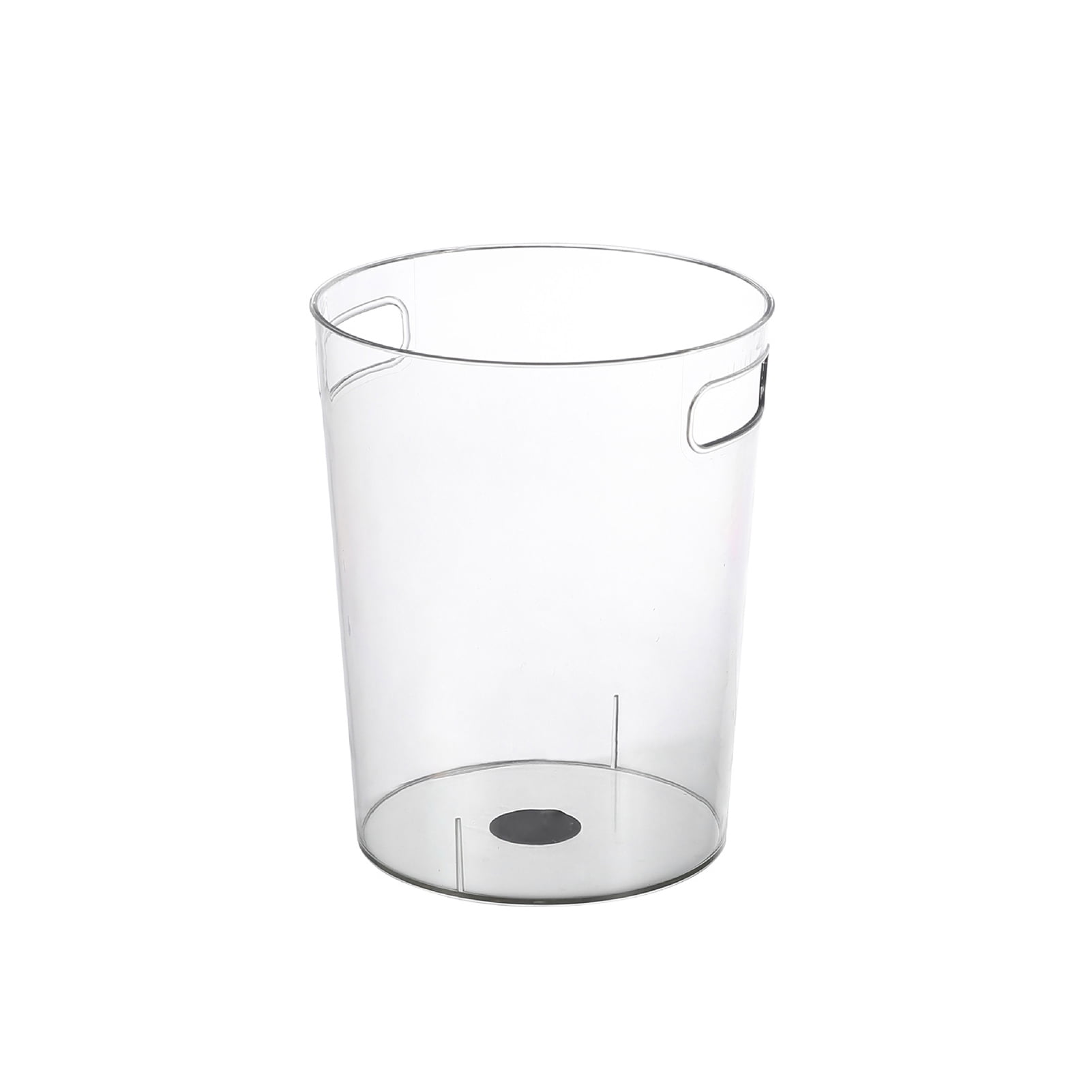 Desktop Trash Can Clear Bucket Storage Bucket Waste Basket Garbage Can Transparent Trash Can