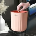 Desktop Trash Can organizer Desktop organizer bins Plastic Waste