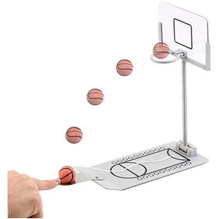 Desktop & Travel Game with Mini Tabletop Basketball Hoop