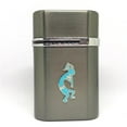 thumbnail image 1 of Desktop Triple Torch Lighter – (Kokopelli – Cloisonne), 1 of 6