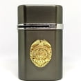 thumbnail image 1 of Desktop Triple Torch Lighter – (Law Enforcement – Gold), 1 of 6