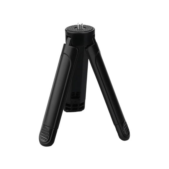 Desktop Tripod With 1/4 Inch Screw Hole, Three Section Extendable Arm, 27cm Wide Base For Photography And Live Stream
