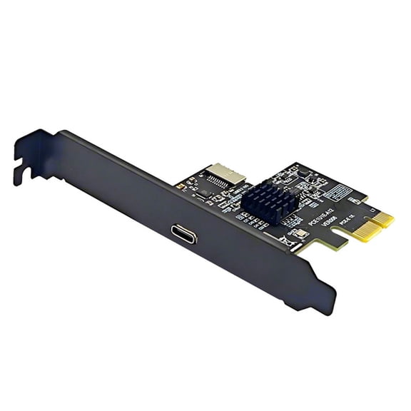 Desktop Upgrades PCIE 1 To USB3.2 USB Expansion Card With 10Gbps Data Transfer ASM3142 Chip Desktop Adapter