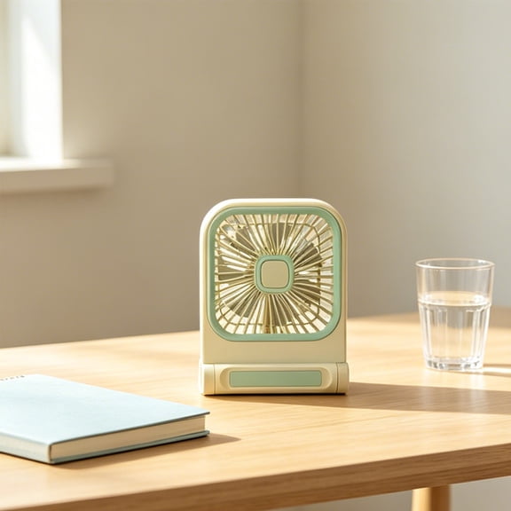 Desktop Usb Rechargeable Mini Desktop Fan Multi Scene Office Dorm Camping Portable Cooling Fan