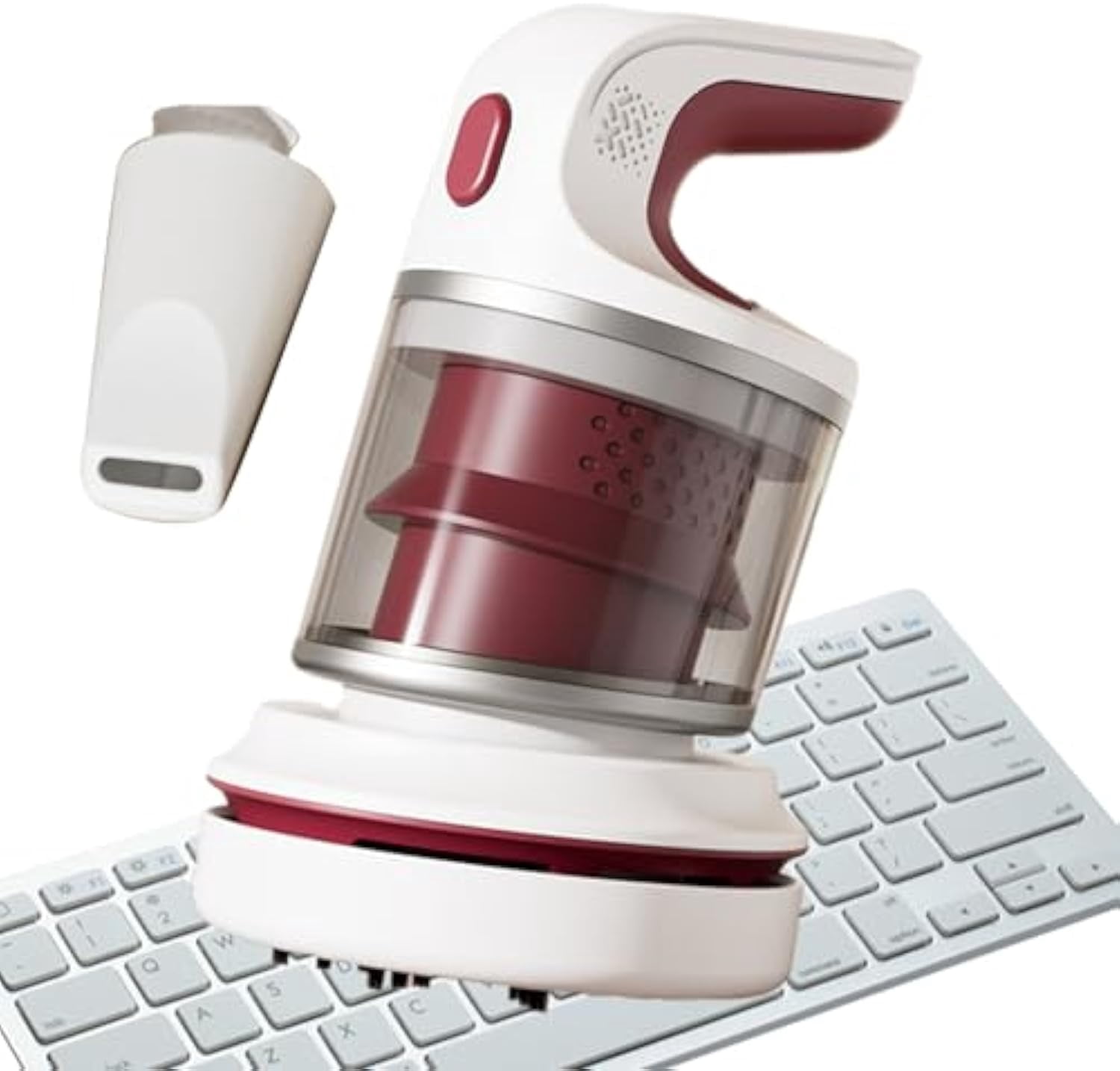 Desktop Vacuum Cleaner, Cordless Compact Computer Vacuums Cleaner for ...