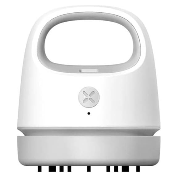 Desktop Vacuum Cleaner, Mini Desk Vacuum with Vacuum Nozzle Cleaning Brush, Small Table Dust Vacuum Cleaner