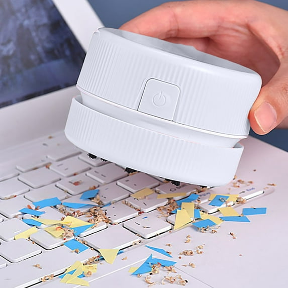 Desktop Vacuum Cleaner Mini Desktop Duster Computer Keyboard Car Vacuum Cleaner Gift Suitable For Home School Office USB Rechargeable, Usupdd 2025 Desktop Vacuum Cleaner Mini Desktop