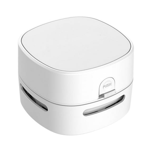Desktop Vacuum Cleaner Mini Handhold Table dust Sweeper Battery Powered Keyboard Vacuum Cleaners for Tabletop Tiny Items Crumbs Cleaning