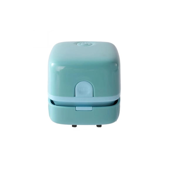 Desktop Vacuum Cleaner Mini | Portable Cordless Handheld Vacuum for Office Desks and Home Keyboards, Blue