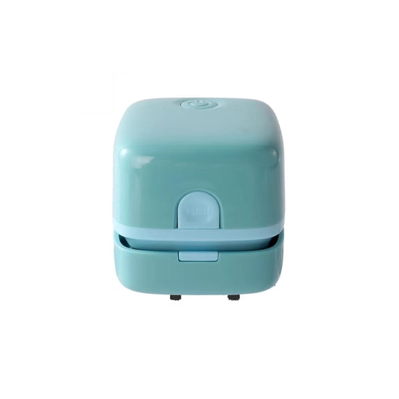 Desktop Vacuum Cleaner Mini | Portable Cordless Handheld Vacuum for Office Desks and Home Keyboards, Blue