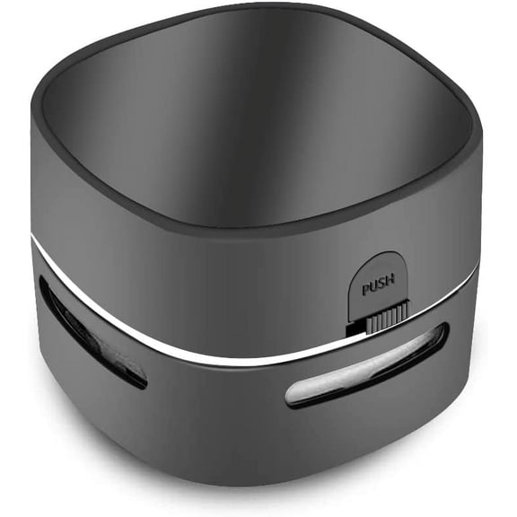 Desktop Vacuum Cleaner, Mini Table dust Sweeper Energy Saving,High Endurance up to 400 mins,360 Rotatable Design for Keyboard/Home/School/Office (Black)