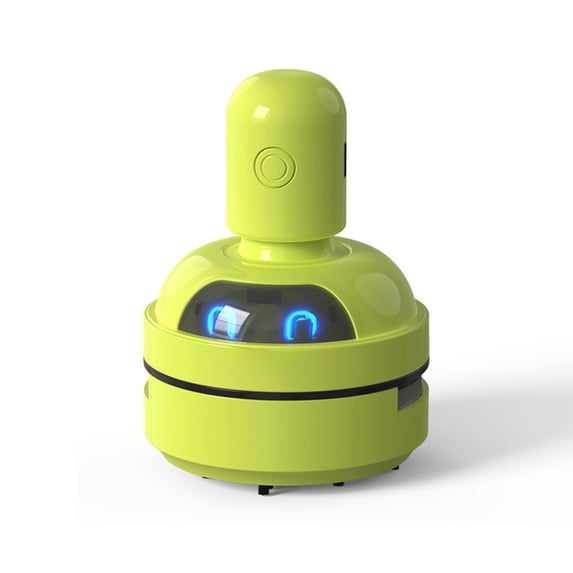 Desktop Vacuum Cleaner, Portable Dust Crumb Sweeper, for Picking Up Crumbs Eraser Crumbs Pet Hairs Flakes Tiny Items On Desk Tabletop Green