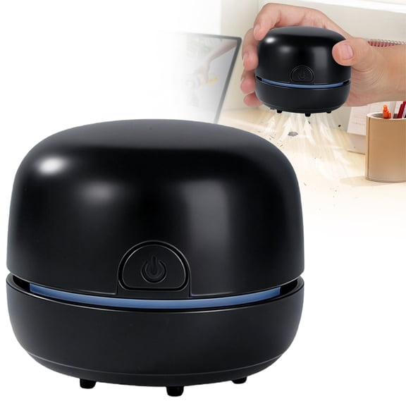 Desktop Vacuum Cleaner USB Recharging, Portable Mini Vacuum Cleaner for Cleaning Eraser Crumbs, Dust, Crumbs, Computer Keyboard and Car