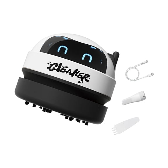 Desktop Vacuum For Keyboard Car Interior Robot Design 1Hr Fast Charging Polymer Battery Efficient Particle Removal