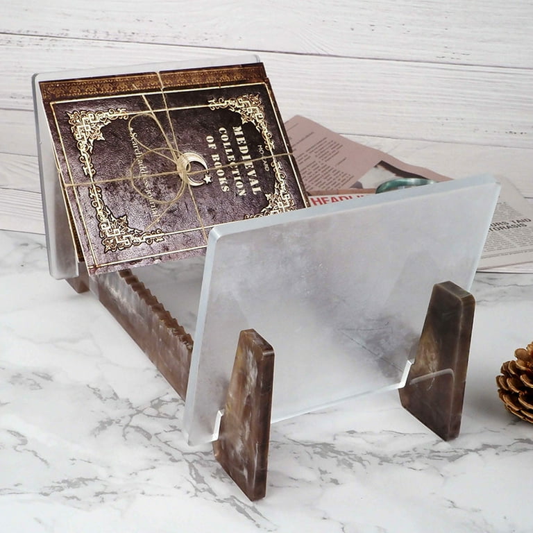 Desktop Vinyl Record Holder Mold Silicone Bookshelf Epoxy Resin